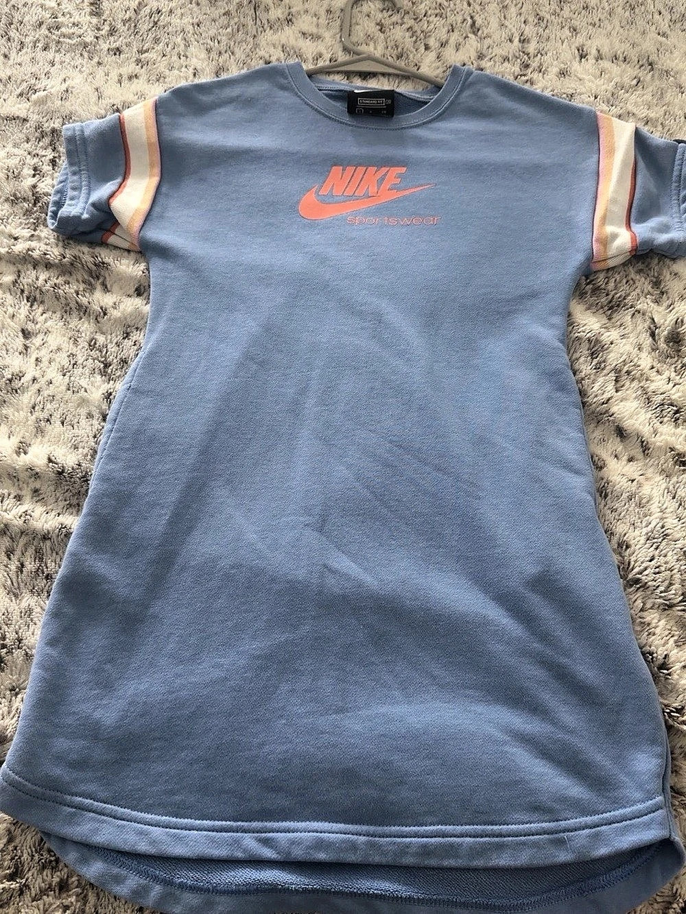 Nike Girls Casual Dress Blue Size Small